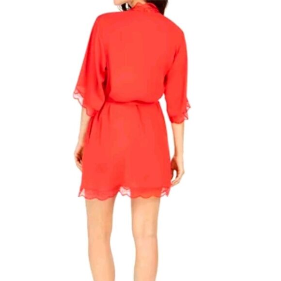 INC Lace Trim Robe - Picture 3 of 4